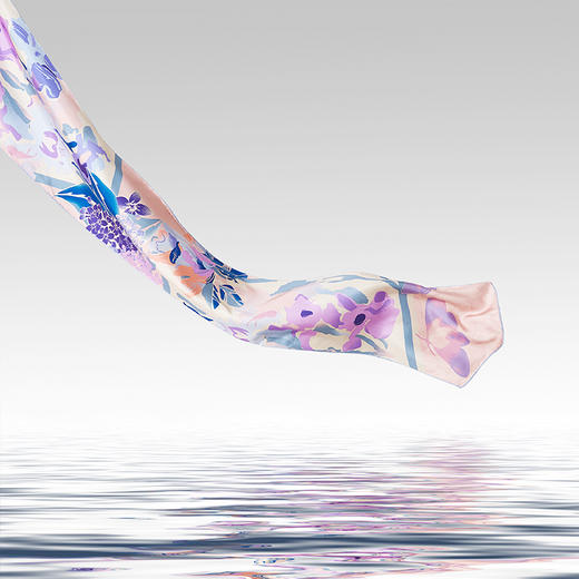 凤凰之家“鸢歌抒怀”双面印花大斜巾 商品图1