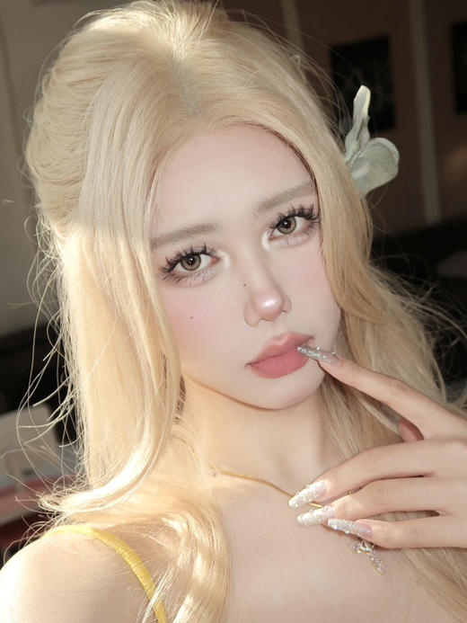 【大直径】KIKICON-流光琥珀-14.5mm【半年抛 0-1000度 无525/575】 商品图7