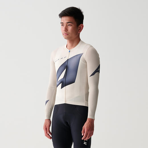MAAP 男士 ORBIT PRO AIR LS JERSEY CHALK 长袖骑行服 星云白 商品图0
