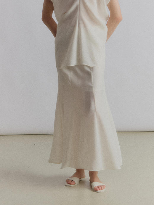 VC｜SS24036 Lou flared skirt [ 半身裙  黑 / 白 ] 商品图0