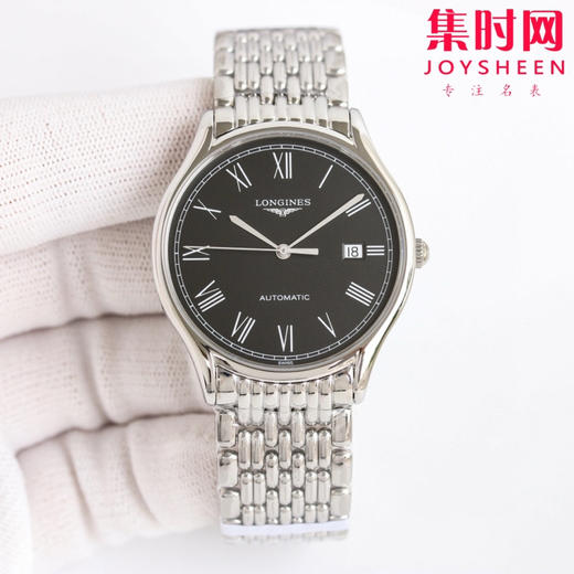 浪琴 LONGINES 律雅系列 超薄男士腕表 表盘尺寸38.5mm 一步到位凌越巅峰 商品图5