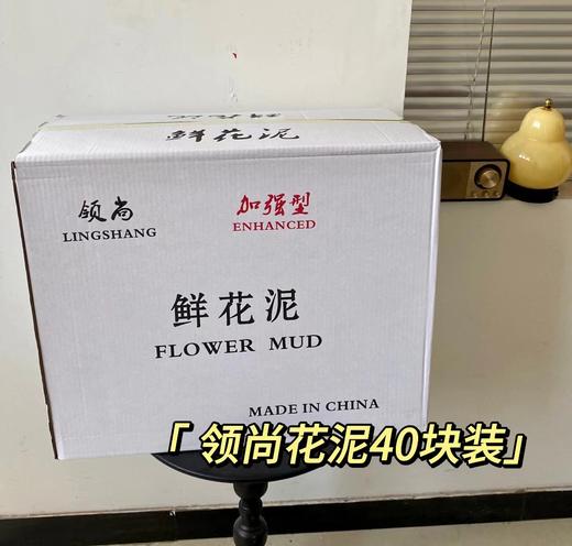 【40块装】优质领尚鲜花泥40块装（包物流不包快递） 商品图1