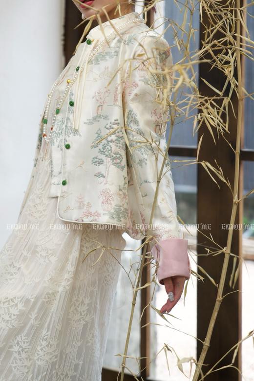 【门店同款】ENJOY春季云敛-亭台春色中式外套 156894346 商品图2