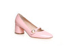 豪麟名鞋CASADEI女鞋玛丽珍鞋牛移膜革C734077P杏色 商品缩略图0