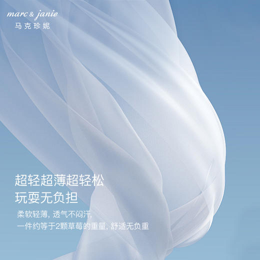 [防紫外线]马克珍妮女童宽松连帽花苞防晒衣薄外套春夏新款240829 商品图2