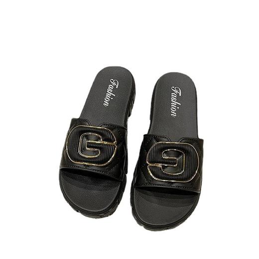 【时尚不凡，舒适百搭】2024夏季新款凉拖鞋！高颜值的ins风，韩国的一字平底设计，时尚又舒适，让你远离脚臭、脚汗的烦恼。享受舒爽的时尚！ 商品图4