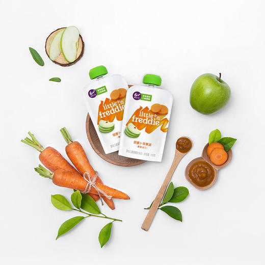 Little Freddie小皮 胡萝卜苹果泥（新） 商品图2