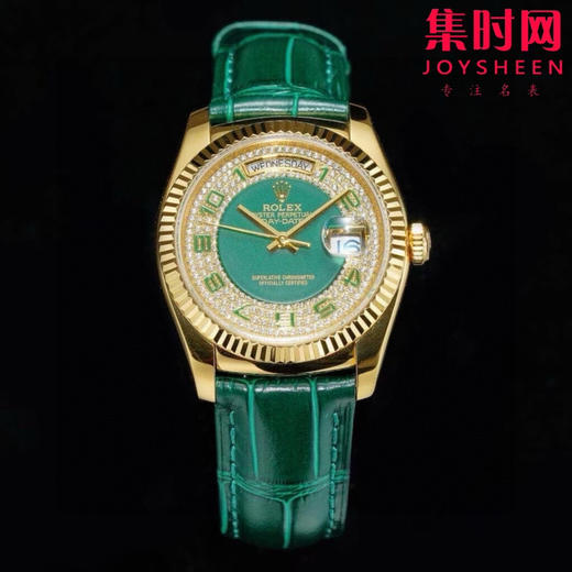 劳力士 ROLEX 星期日历型满天星 日志36系列
闪闪发光的劳来了！男士腕表 商品图0