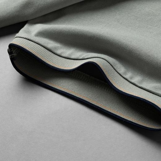 【含桑蚕丝】罗蒙夏季商务男士t恤短袖polo衫休闲男polo衫短袖 商品图6