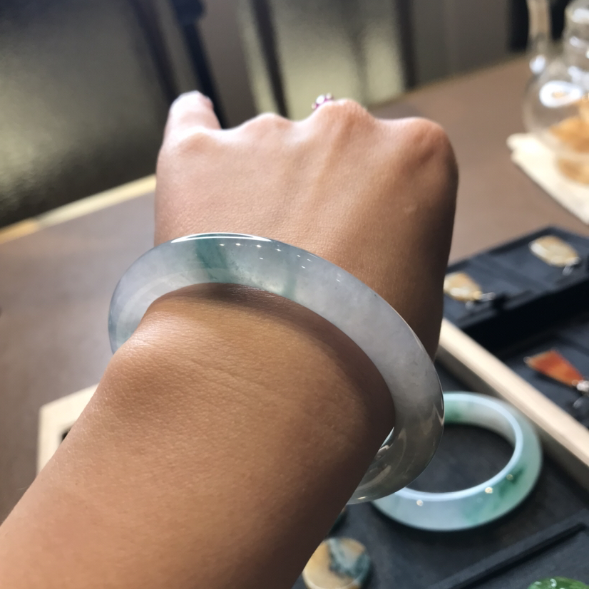 冰透水墨飘逸镯