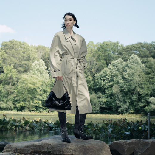 【赵昭仪同款】品牌直发 APEDE MOD 软牛皮粽子包流浪包（肩带可拆卸调节） 商品图6