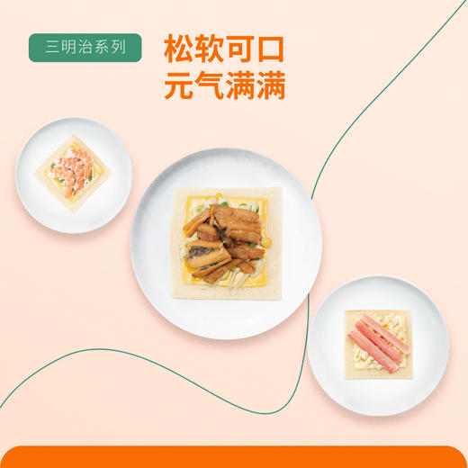 美味吐司百变夹馅三明治（满158包邮）单笔满1500换购三明治机 商品图2