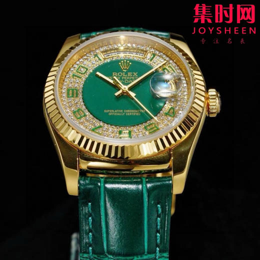 劳力士 ROLEX 星期日历型满天星 日志36系列
闪闪发光的劳来了！男士腕表 商品图2