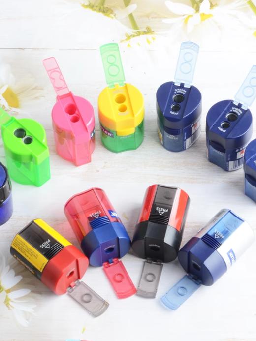 【限时秒杀】德国施德楼 双孔转笔刀511 512儿童学生卷笔刀笔刨粗杆削笔器 商品图4