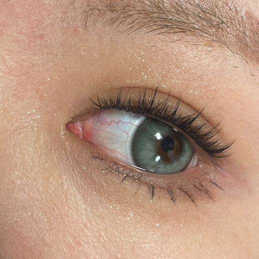 Yukicon2片/盒装日抛-YC052破碎玩偶绿 商品图4