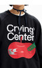 Crying Center 苹果杀手炭黑圆领情侣卫衣 哭喊中心 商品缩略图3