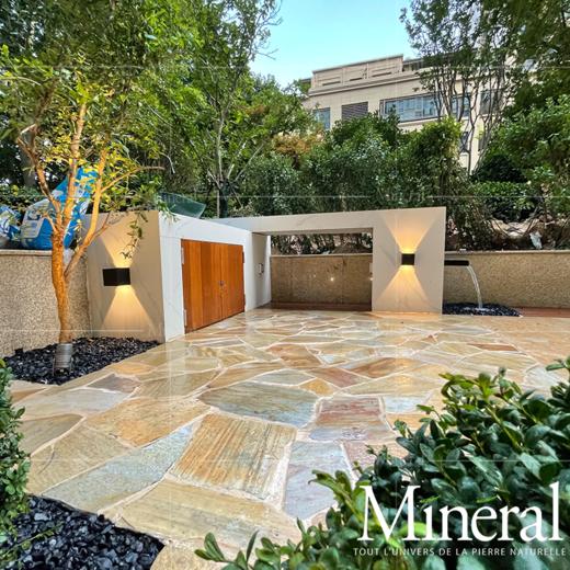 巴西石英岩乱型（黄色10~15片/平） 商品图0