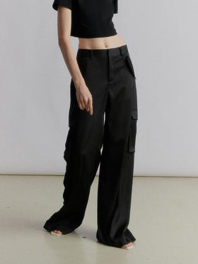 VC｜SS24051 Carwen trousers with pockets [ 长裤 黑 / 白 ]