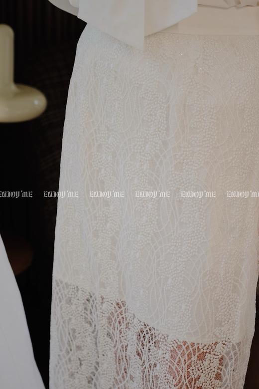 【门店同款】ENJOY春季蕾丝亮片半身裙 157048483 商品图3