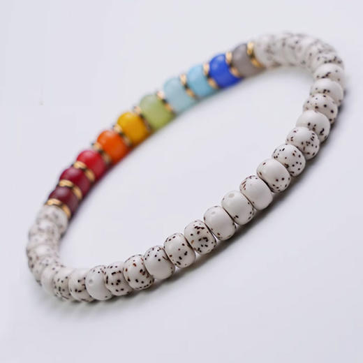 彩虹琉璃星月手串 商品图1