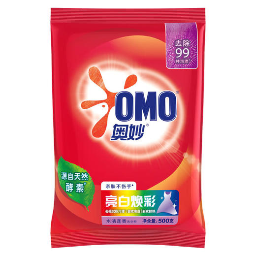 奥妙亮白焕彩洗衣粉500g*3袋装 商品图1