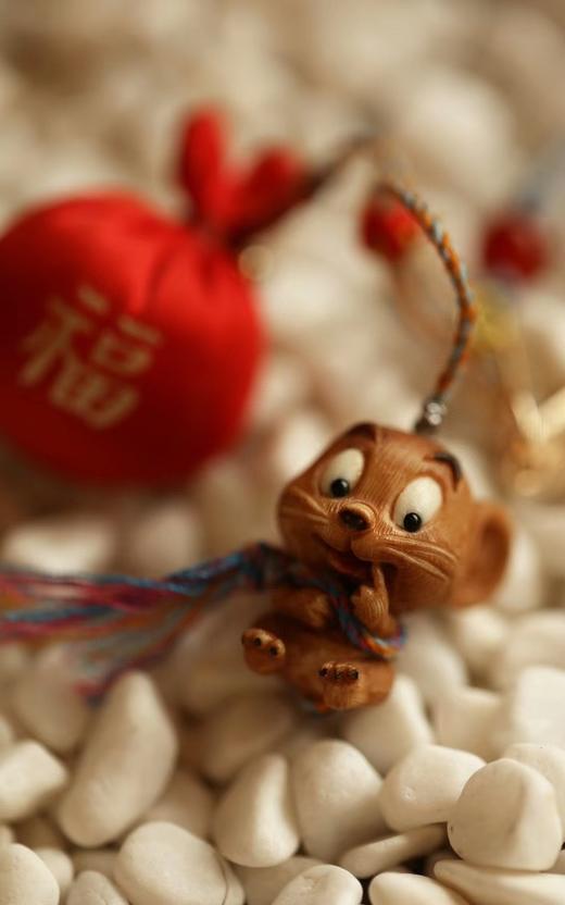数你聪明·福袋°鹿角根付挂件 商品图2