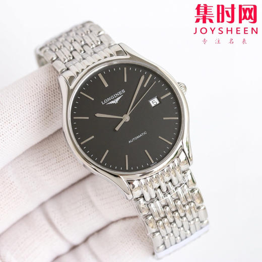 浪琴 LONGINES 律雅系列 超薄男士腕表 表盘尺寸38.5mm 一步到位凌越巅峰 商品图4