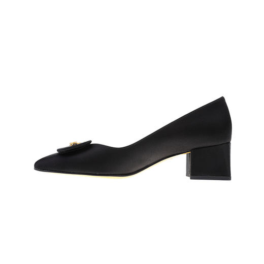 sheme新中式蝶雨彩虹系列进口丝绸蝴蝶刺绣水晶点缀尖头优雅女士单鞋可定制 商品图1