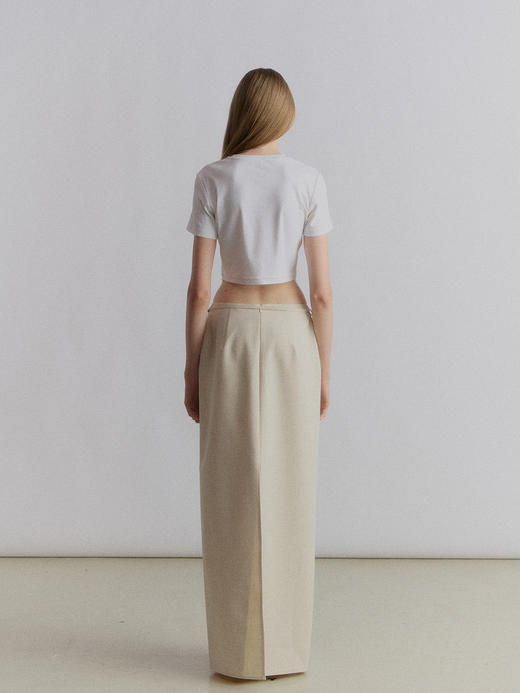 VC｜SS24045 Karys cropped Tshirt [ 短袖上衣 黑 / 白  / 红 ] 商品图3