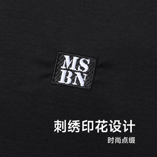 【100%棉】【新款DWP】大依优型大码短袖T恤圆领加肥加大男士大号弹力透气舒适夏季半袖 商品图2