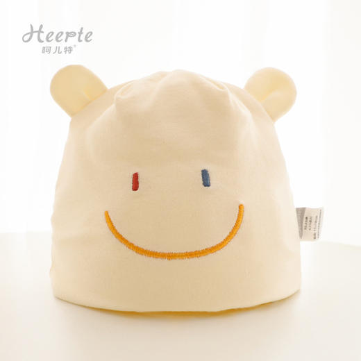 【可爱宝宝，户外出行帽！】胎帽婴儿帽子棉质新生儿帽子，初生儿婴儿帽子护囟门春秋双层四季款-lm！ 商品图14