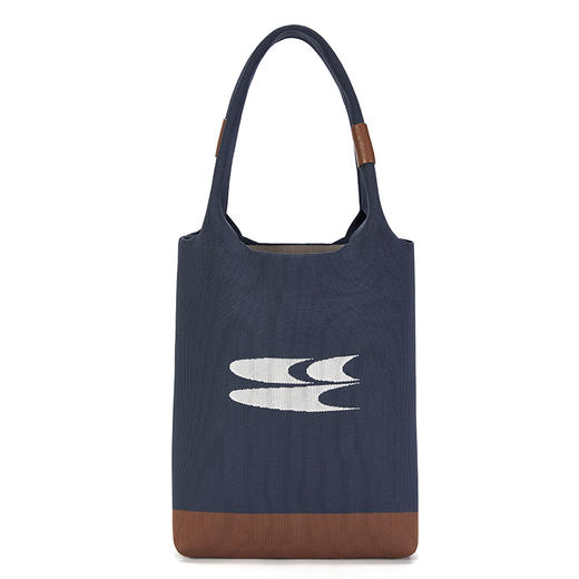 CryingCenter 米灰珍珠 布里斯蓝针织简约大容量托特包 哭喊中心 商品图3