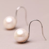 美裕 925银淡水珍珠耳钉 11-12mm 106702Z 商品缩略图4