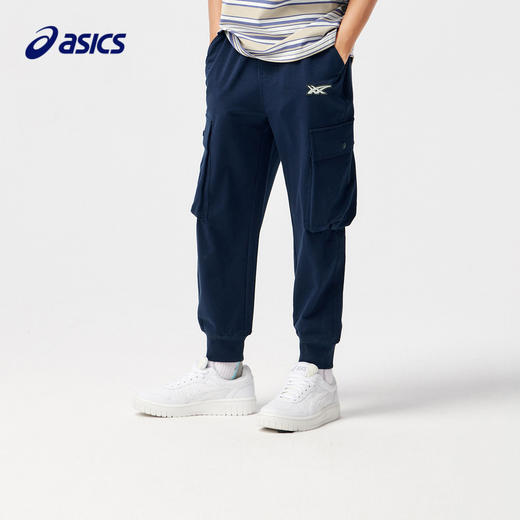 ASICS/亚瑟士童装24春夏季新款男女儿童多袋休闲工装裤 商品图0