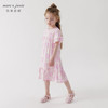 马克珍妮夏装新款 女童透气防蚊短袖连衣裙 儿童裙子230565 商品缩略图1