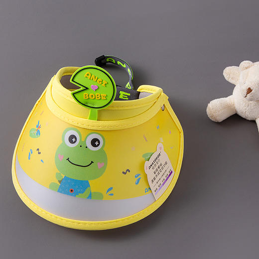 【卡通空顶帽，可爱不失实用！】儿童防晒帽夏季女童薄款遮阳帽，卡通男童空顶帽小孩太阳帽宝宝帽子-lm！-ry 商品图2