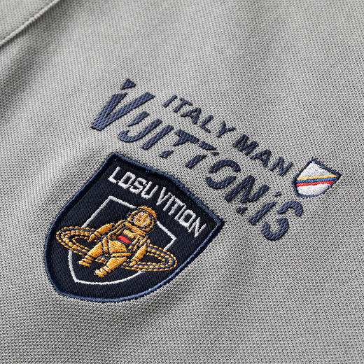 【蚕丝棉】罗蒙男士万针绣商务polo衫男短袖男夏季薄款男士短袖t恤男 商品图7