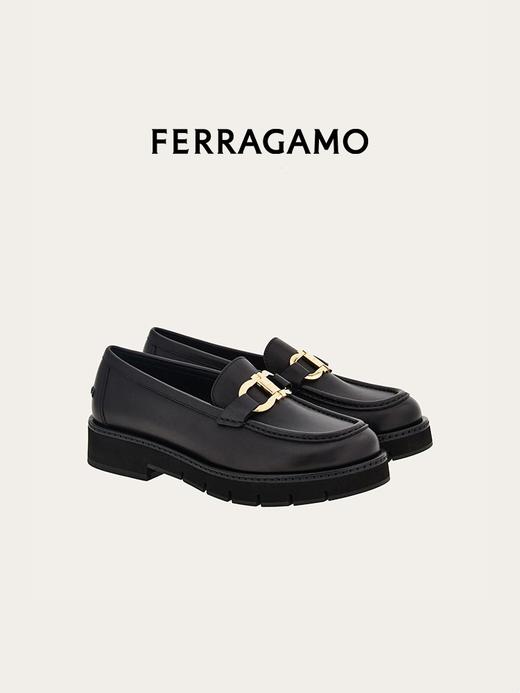 【特价商品不退不换】FERRAGAMO 菲拉格慕 莫卡辛鞋女  0769287-001 .【鞋底有膜，试穿小心】（暂无品牌物料包装） 商品图3
