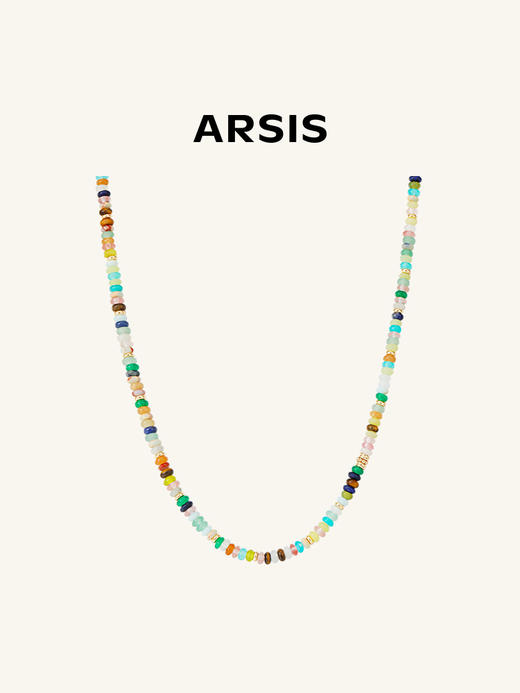 【E】ARSIS秘密花园系列彩虹守护串珠项链/彩虹守护串珠手链 商品图3