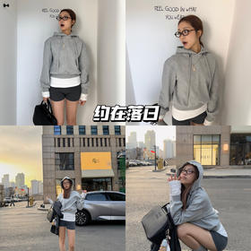 新品上身 | 🌈缩在卫衣里的季节~出门无需考虑