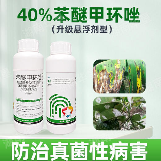 40%苯醚甲环唑悬浮剂广信老牌子正牌香蕉叶斑病正品农用杀菌剂 商品图1
