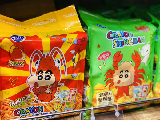 添乐卡通王蜡笔小新伊脆鲨柳酥 商品图0