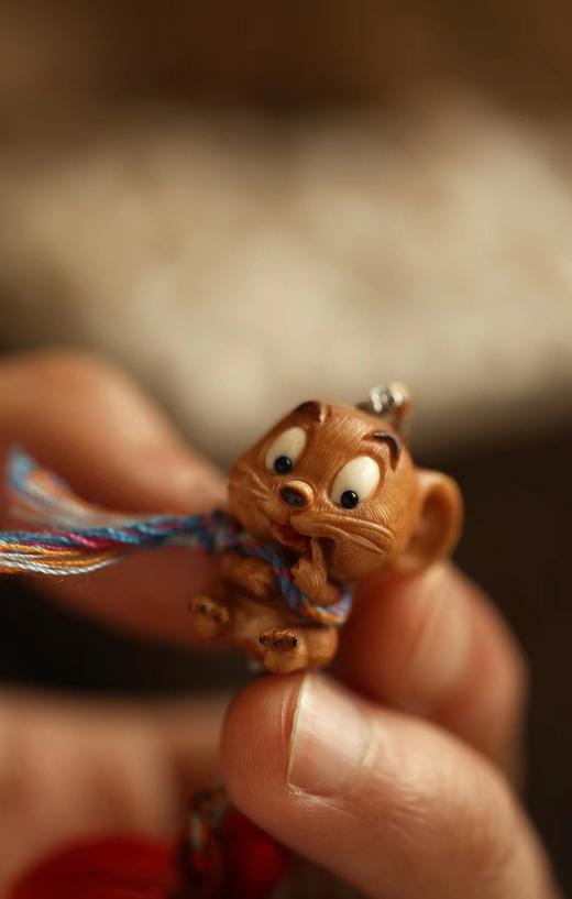 数你聪明·福袋°鹿角根付挂件 商品图3