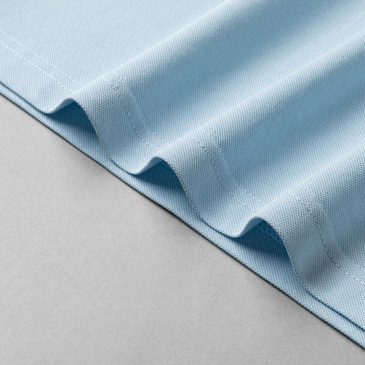 【恬妈推荐】【含桑蚕丝】罗蒙男士夏季商务休闲polo衫男短袖男士t恤短袖polo衫 商品图7