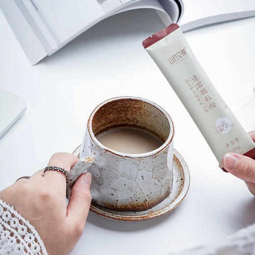 山药女神 温县垆土地铁棍山药速溶颗粒粉 15g*16袋/盒 商品图10