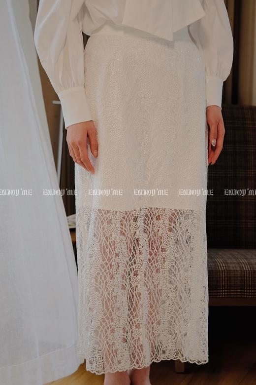 【门店同款】ENJOY春季蕾丝亮片半身裙 157048483 商品图1
