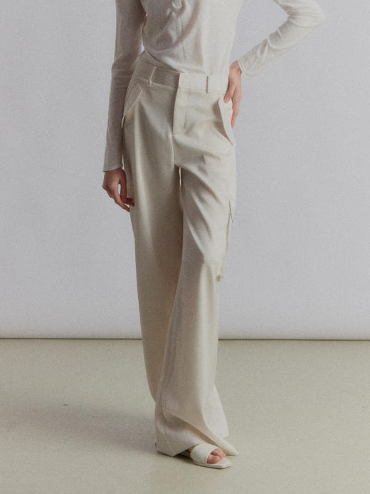 VC｜SS24051 Carwen trousers with pockets [ 长裤 黑 / 白 ] 商品图1