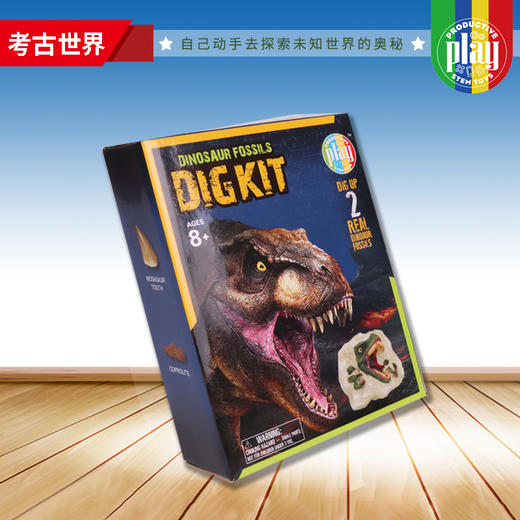 DIG KIT儿童考古玩具恐龙套装 | 国家地理同款、简单好挖、不伤手、培养孩子专注力、动手能力 商品图0