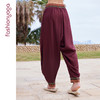 FM14929【男女同款】禅风棉麻系带灯笼裤 商品缩略图6