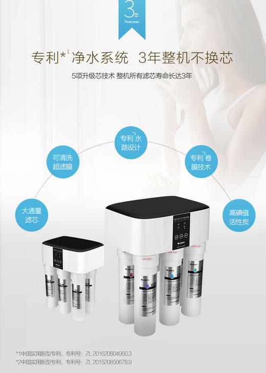 GREE格力 净水机 WTE-PC16-5085 商品图2